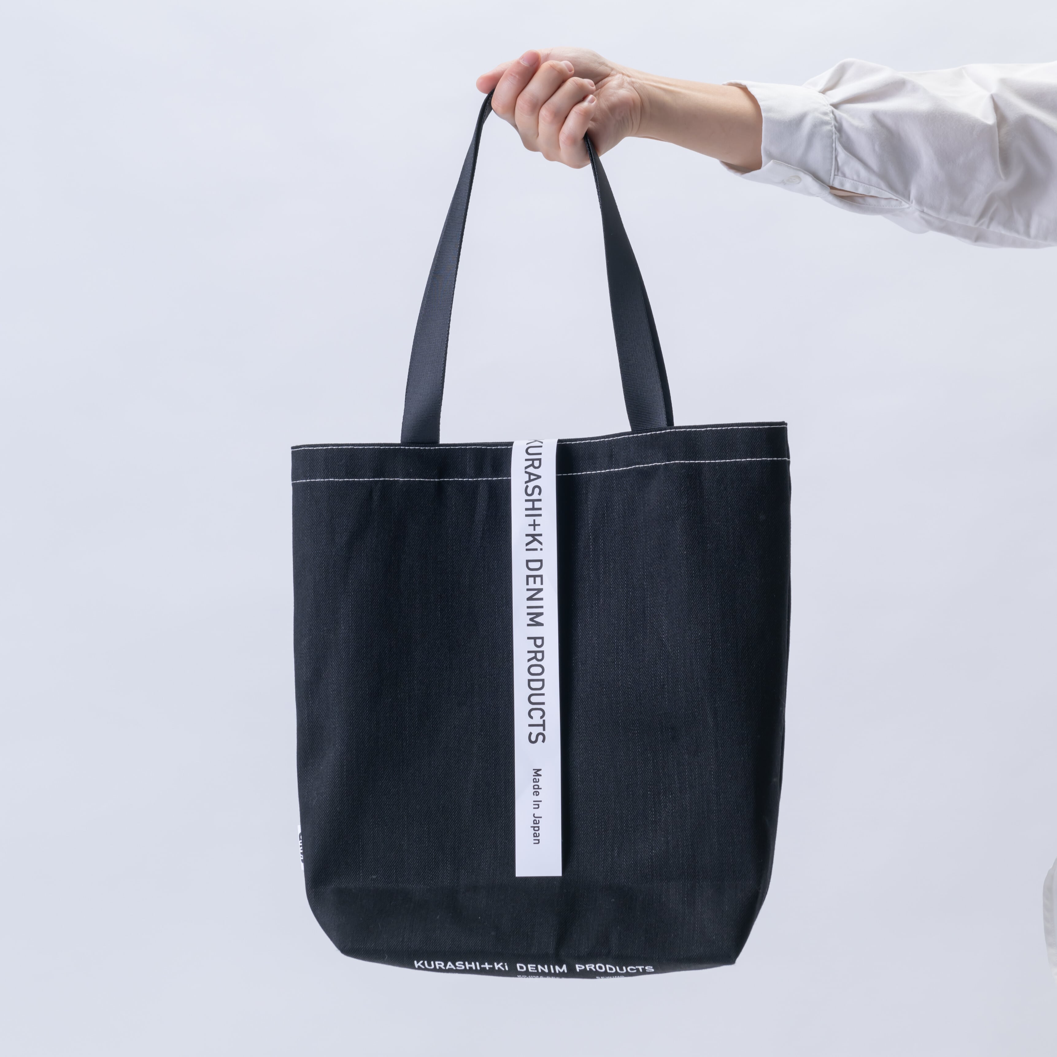 KURASHI+Ki BAG A4 BK（トート・ブラック）(ブラック): せとうちエリア