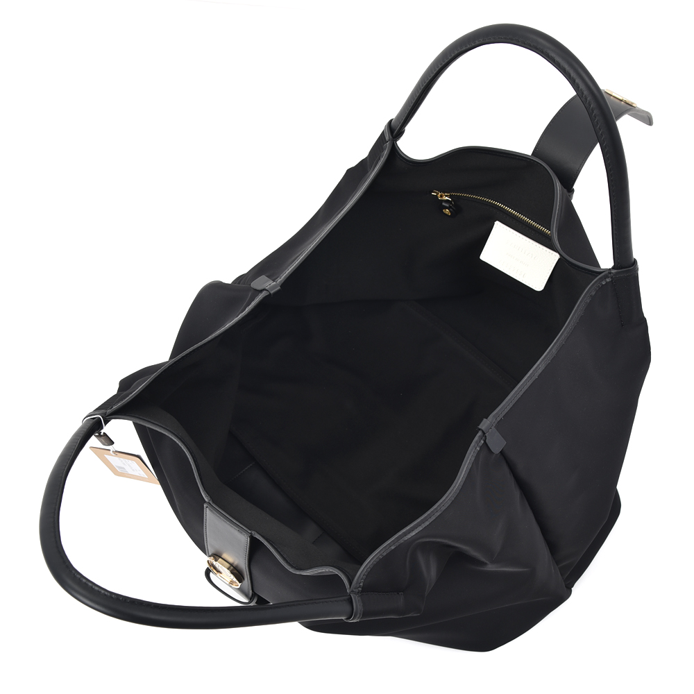 ZANELLATO ZOE XL LEVANTE NILON CORVO ナイロン・レザー トートバッグ