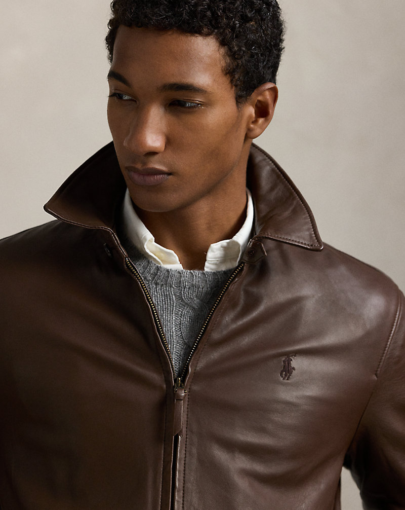 Men's Lambskin Leather Jacket | Ralph Lauren
