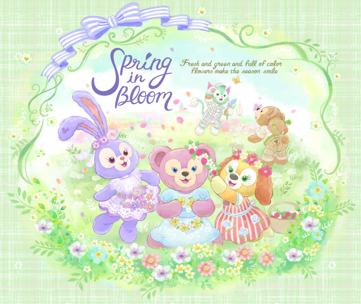 テーマは“スプリング・イン・ブルーム”！東京ディズニーシー2020春