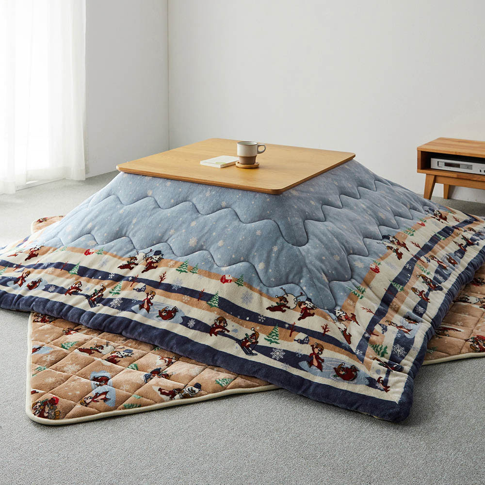 リバーシブルでどちらの面も楽しめるチップ＆デール柄！ベルメゾン