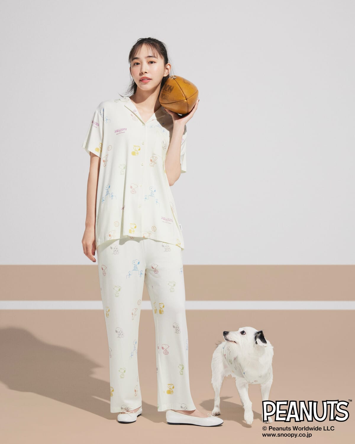 スポーツを楽しむスヌーピーたちのルームウェア・グッズ！ジェラート