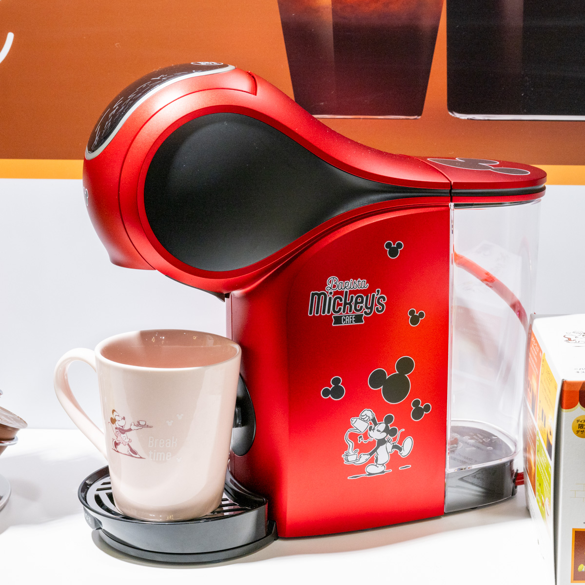 ディズニー限定デザイン！ネスカフェ ドルチェ グスト GENIO S TOUCH