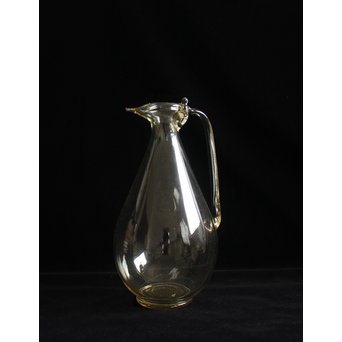 由水常雄 監修 復元正倉院ガラス白瑠璃 水瓶/水差 Y012｜骨董店 のびる