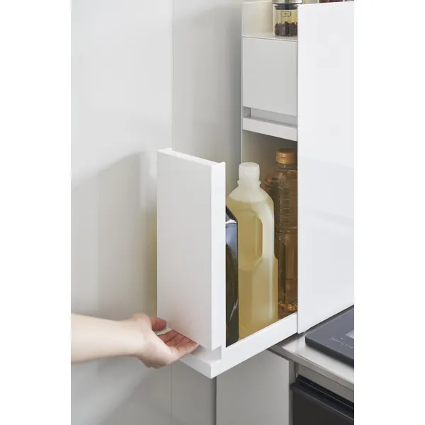 tower】隠せる調味料ラック 2段 タワー (ホワイト): 周辺小物 | ALMOTT