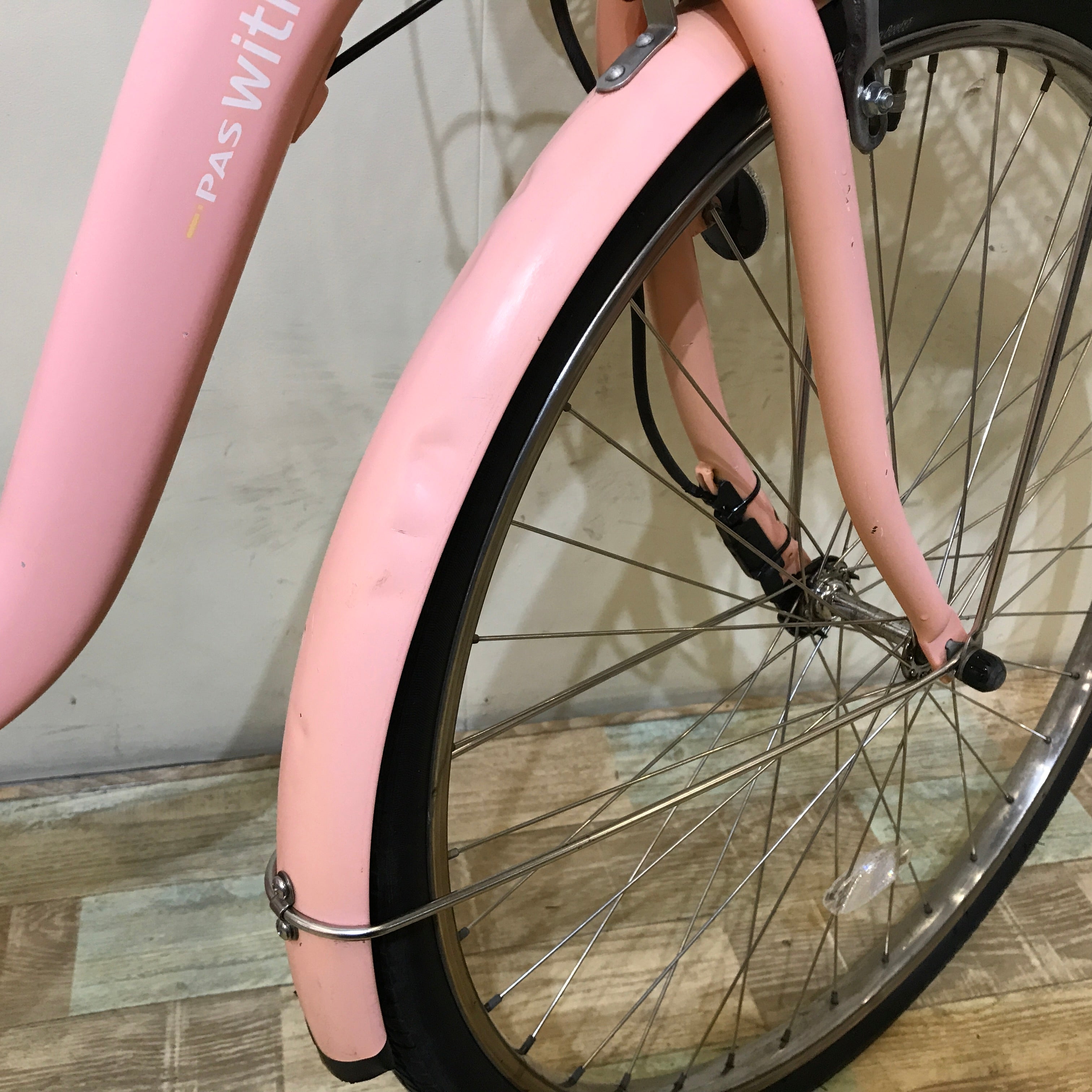 ヤマハ PAS With DX パス ウィズ DX ピンク 26インチ KP080 【中古車