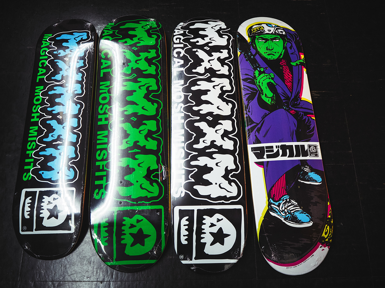 数量限定】ゴルゴ13 x MxMxM SKATE FOR FUN DECK マジカルモッシュミス