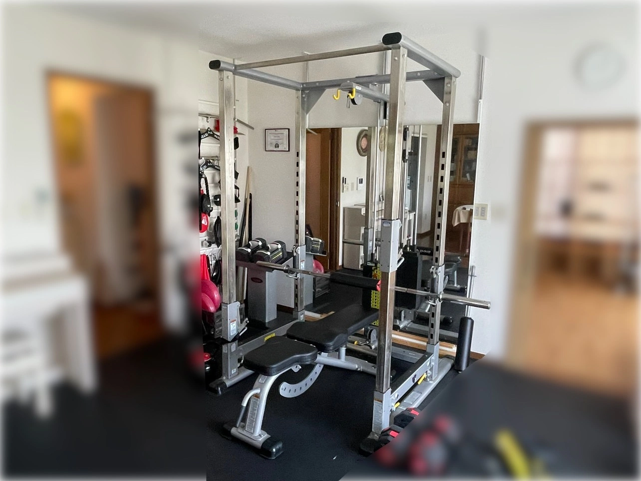 タフスタッフ TUFFSTUFF パワーラック 解体済み 現地引取 タフスタッフ