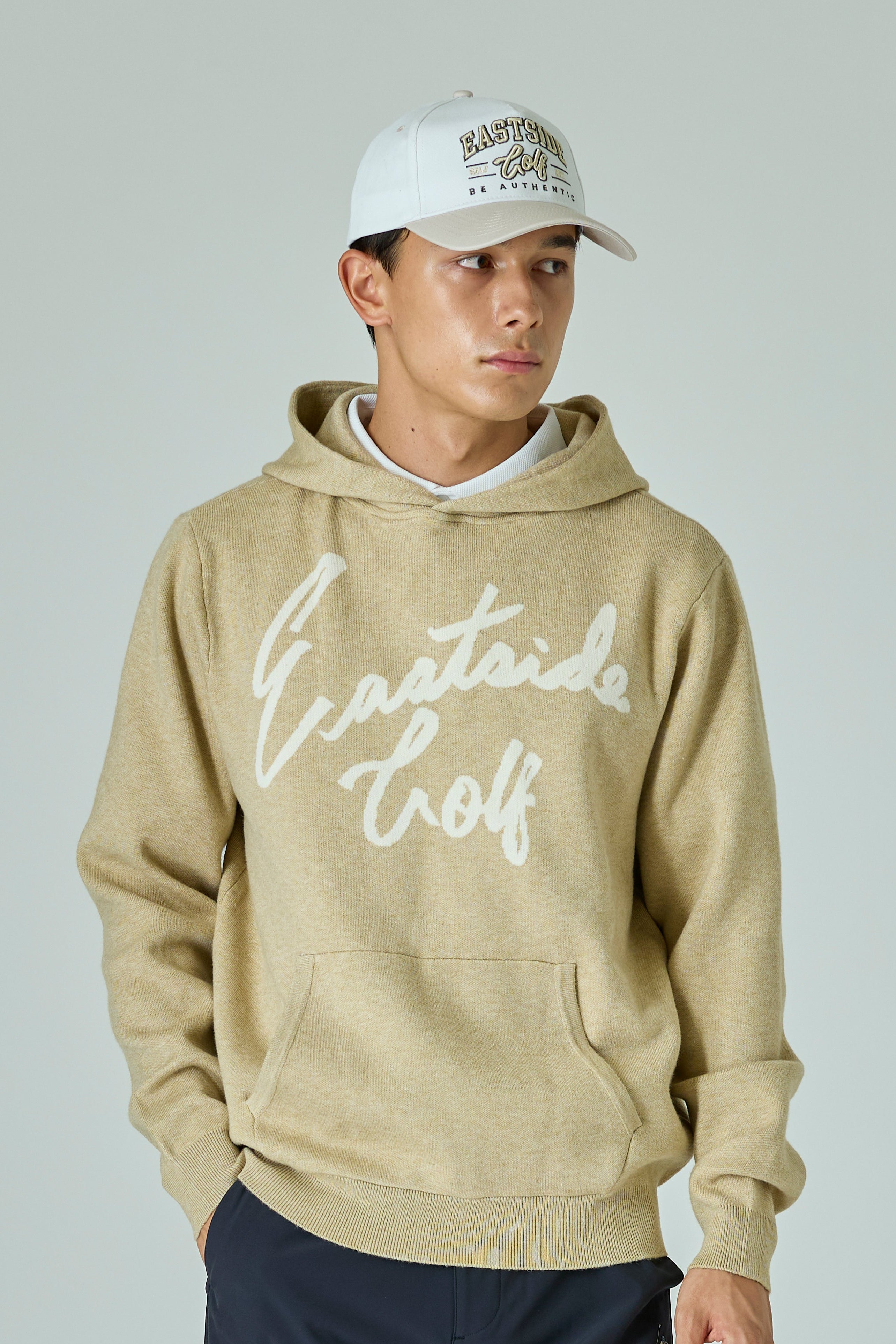 Merino Wool Sweater Hoodie / メリノウールセーターパーカー