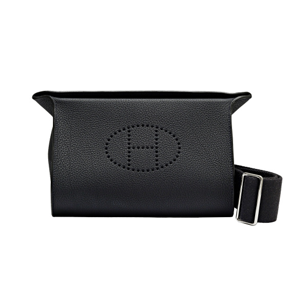 未使用] エルメス ヴィドポッシュ トゴ ブラック シルバー金具 W刻印