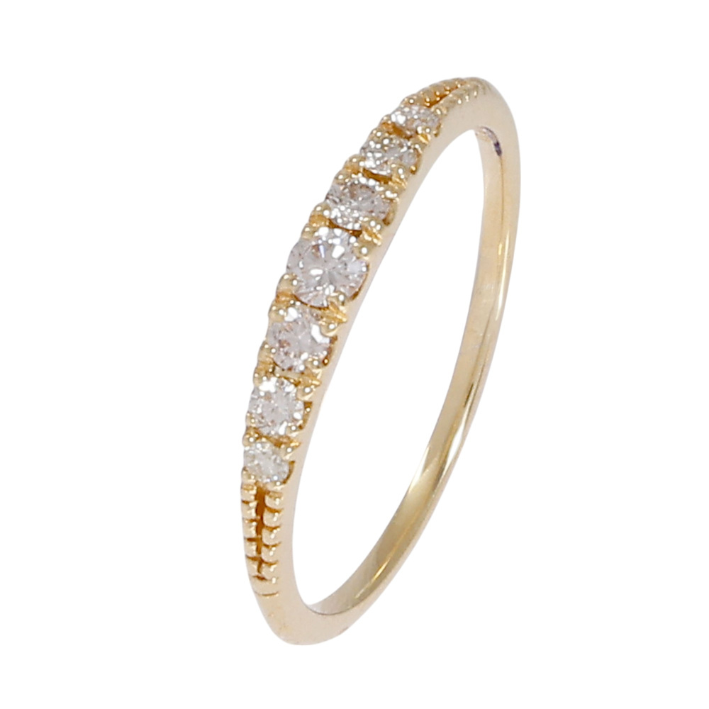 K18イエローゴールド ダイヤモンド リング J402658 | ユキザキセレクト