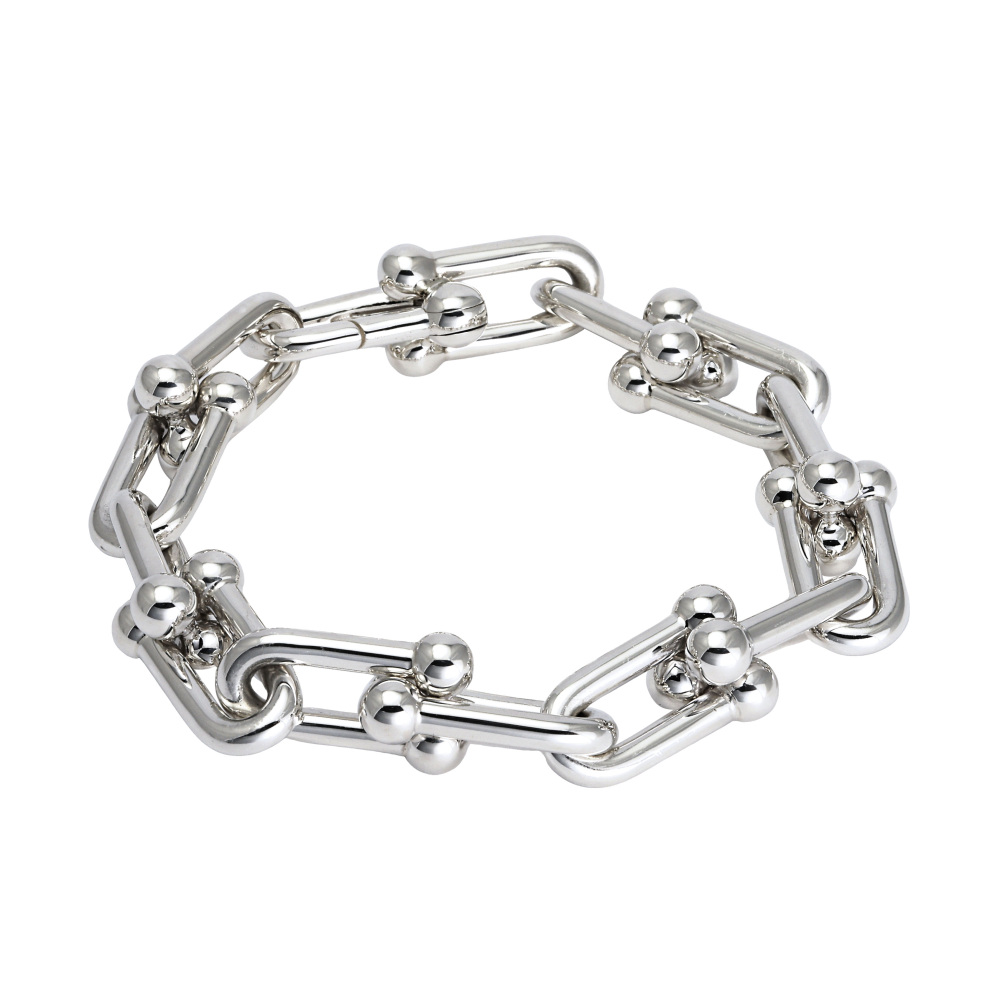 New] Tiffany hardware large link large 60153089 bracelet J368591