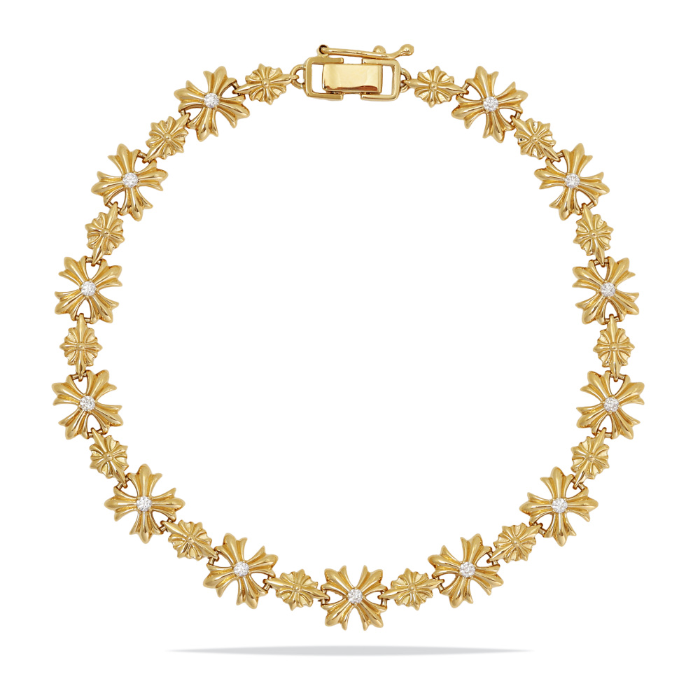 新品] ユキザキ レガリア イエローゴールド ダイヤモンド ブレスレット