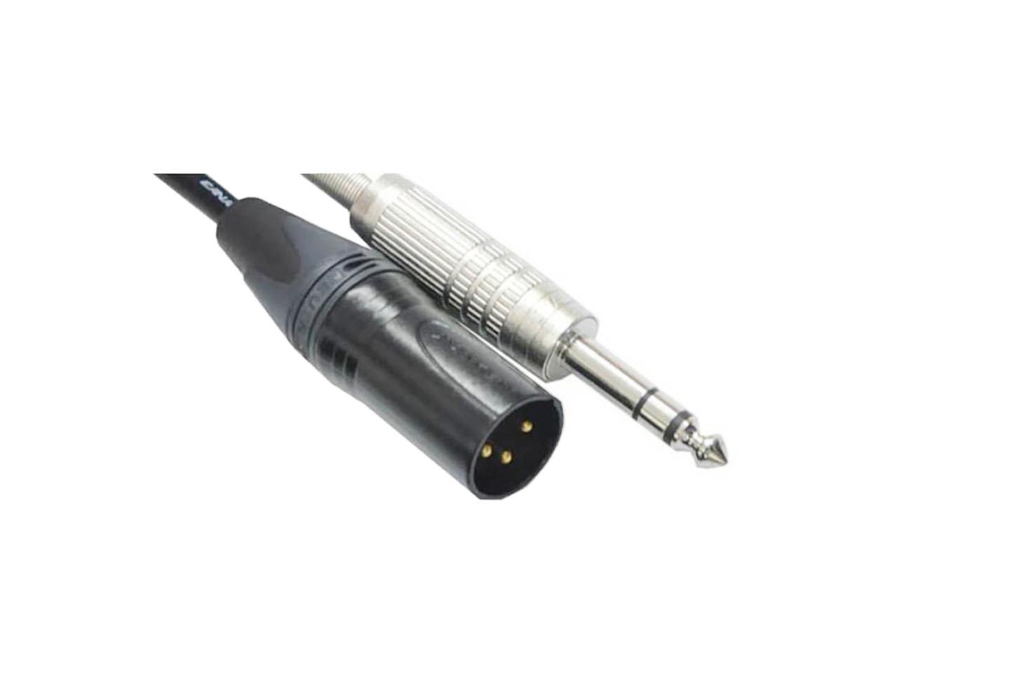 XLR(オス)-TRSフォン(オス)ケーブル(3m)｜撮影機材レンタルからEDIT