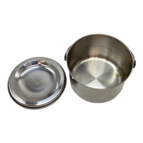 Snow peak (スノーピーク) クッカーセット 旧ロゴ フィールドクッカー