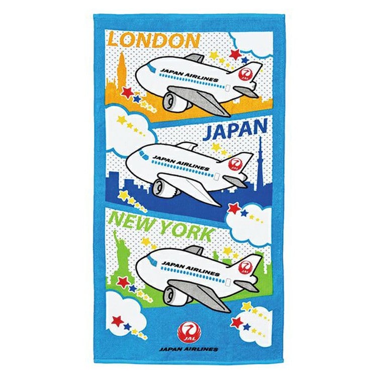 JALオリジナル]ワールドトラベル バスタオル: JALショッピング｜JAL