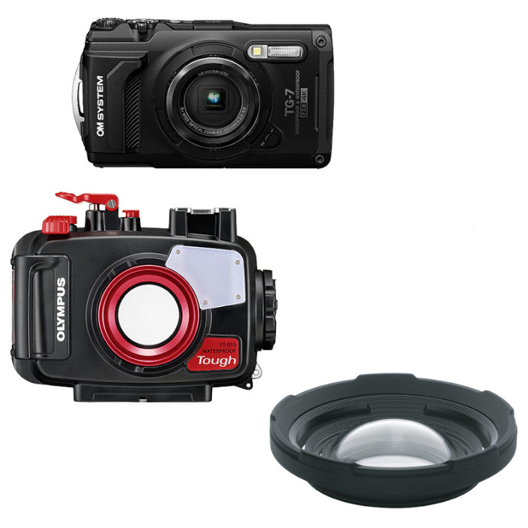 mic21ダイビングショップ[ OM SYSTEM ] Tough TG-7 + シングル