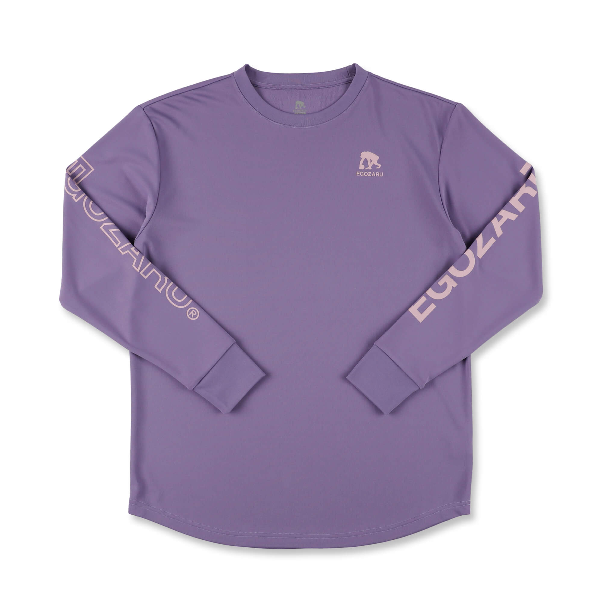 ワンサイドラインスリーブロゴ ロングスリーブTシャツ – EGOZARU