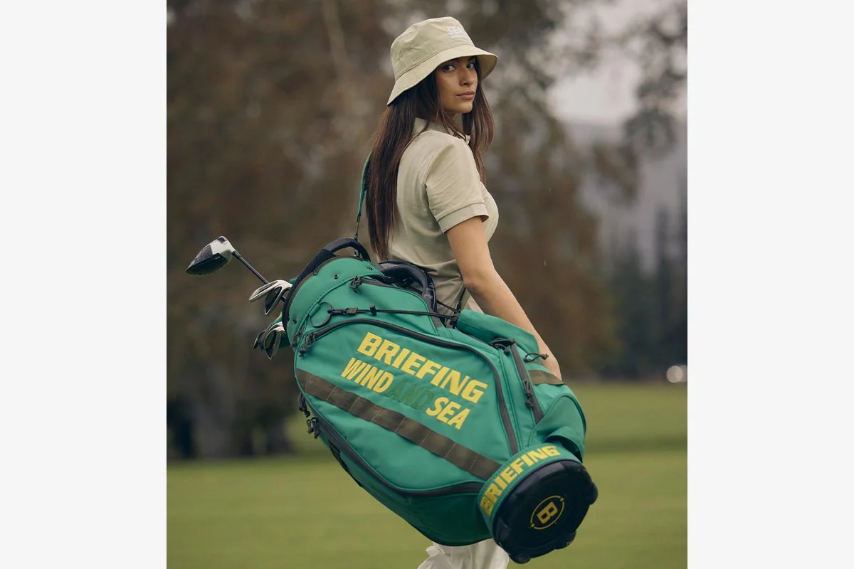 BRIEFING GOLF × WIND AND SEA コラボ カートバッグ BRIEFING GOLF