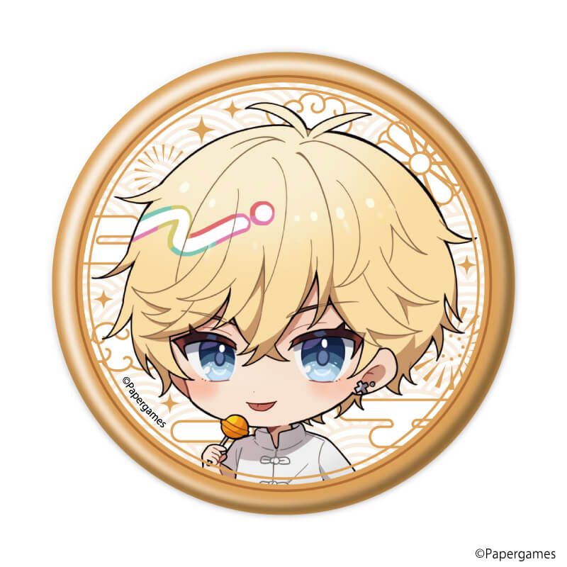 缶バッジ「恋とプロデューサー～EVOL×LOVE～」27/チャイナver