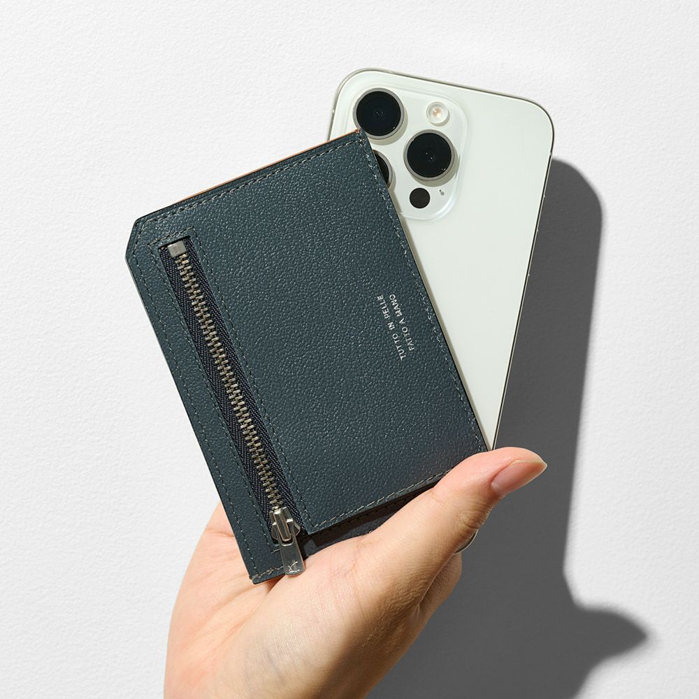 スマートミニウォレット BLACK*GRAY | ラルコバレーノ公式通販