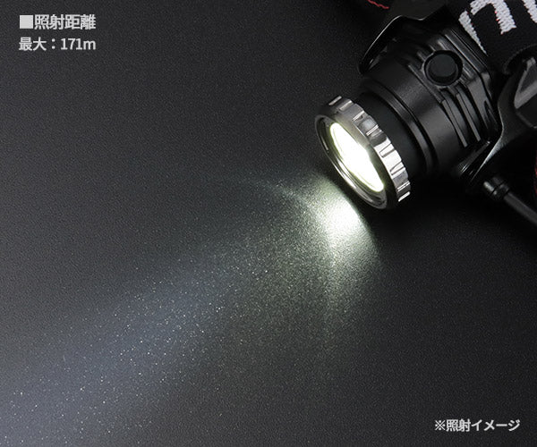 ジェントス Gシリーズ ハイブリッド式LEDヘッドライト 203RG (GH-203RG