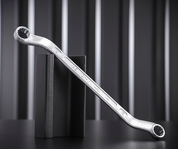 TONE ロングめがねレンチ（45度）12×14mm m45-1214【エヒメマシン】