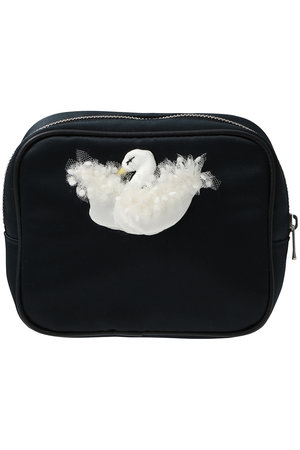 LUDLOW(ラドロー)｜【ELLE SHOP限定】Pouch with tissue case/スワン