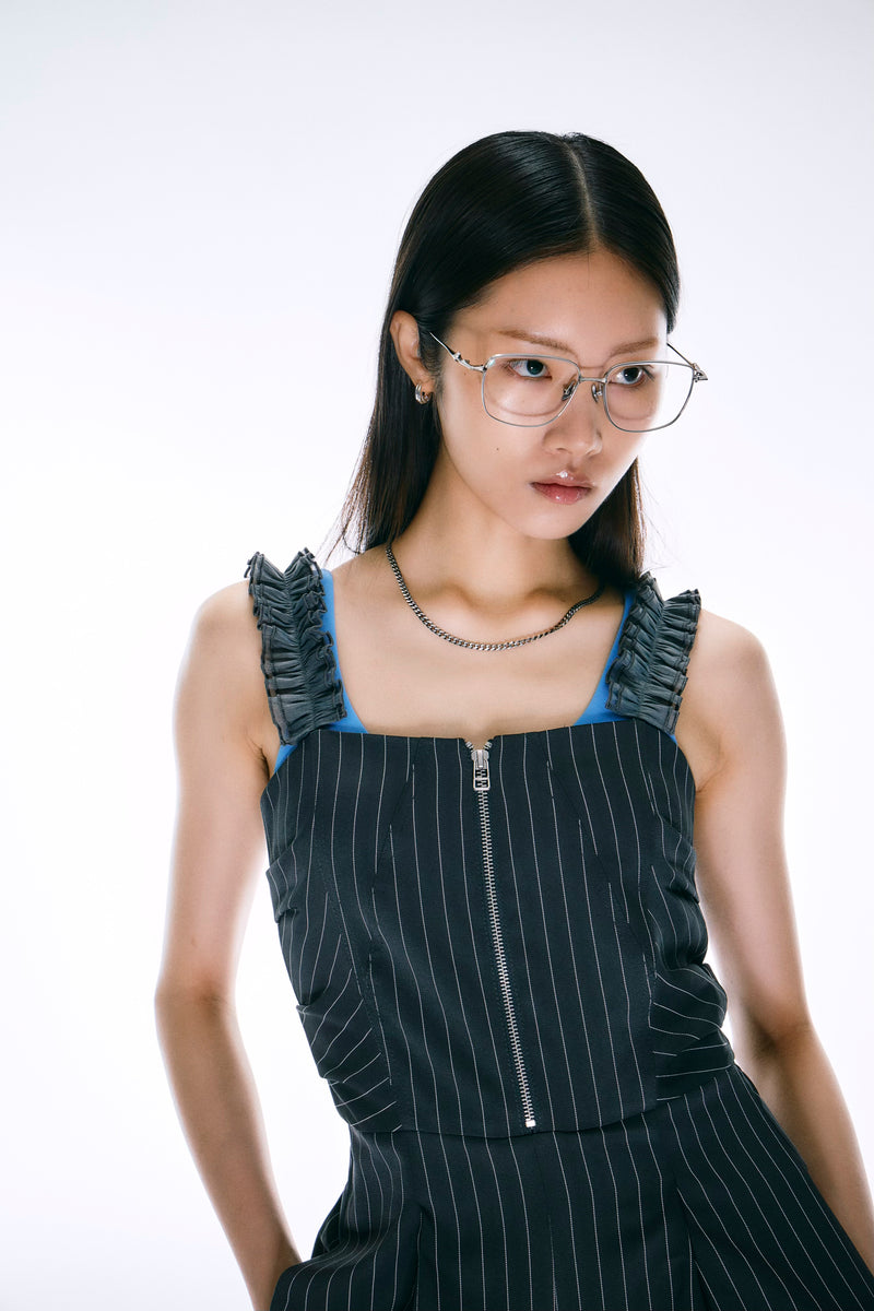 Shoulder frill rompers - ESIÓ official