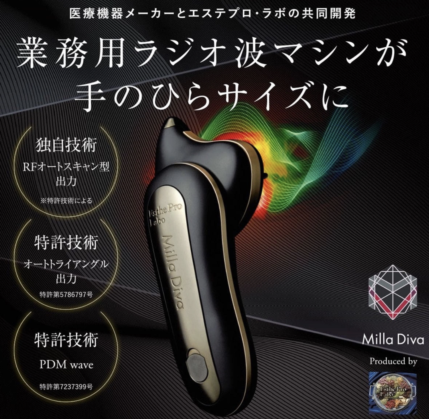 家庭用美顔器｜ミラディーヴァの特徴・効果や口コミ・使い方・価格