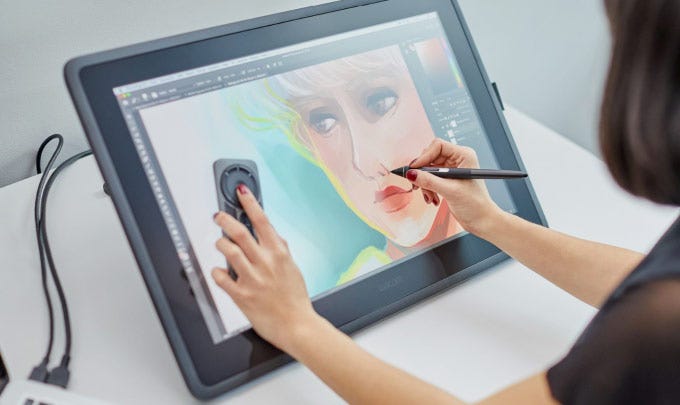 Customizable Wacom One creative pen display