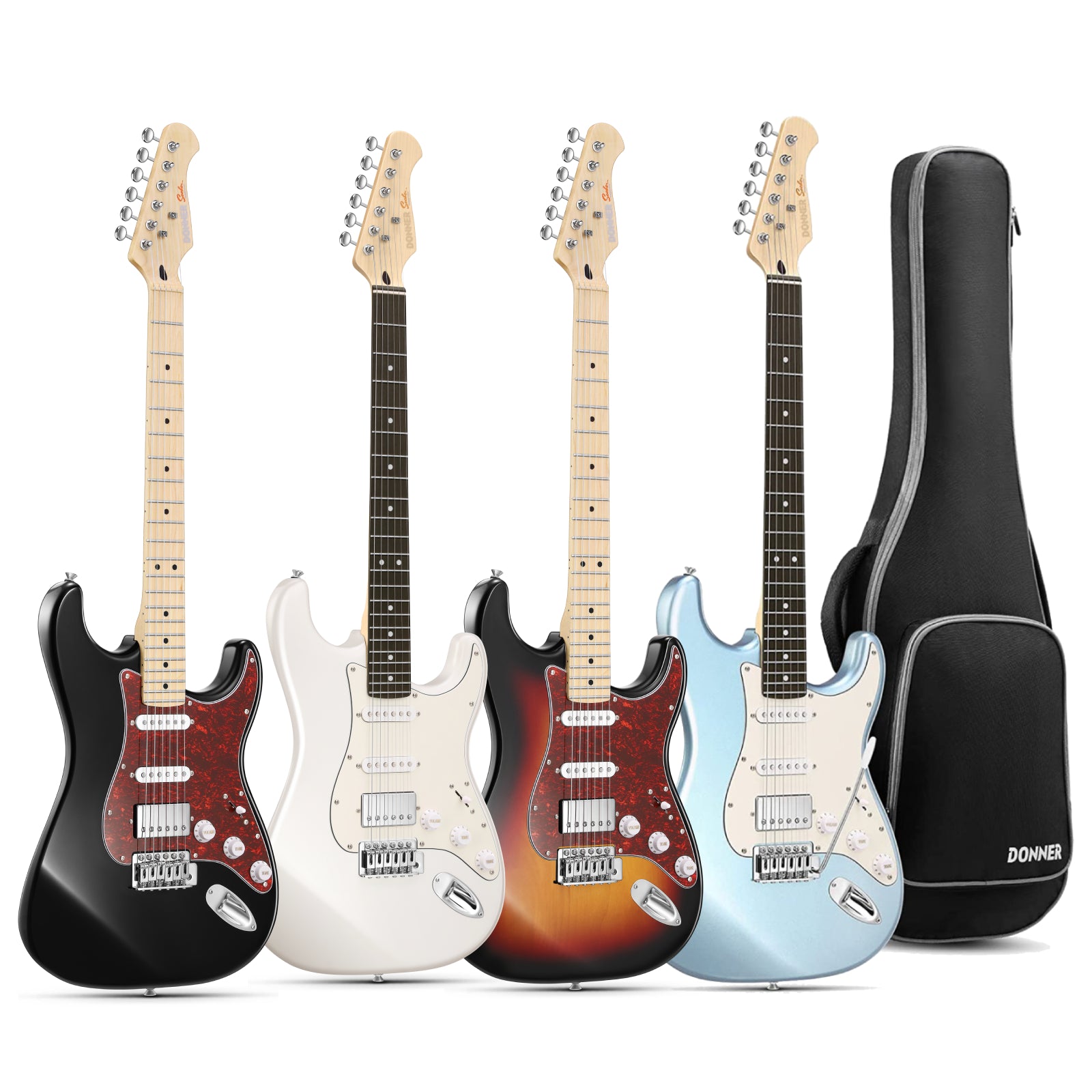 DST-152 Electric Guitar Kit with Amp & Bag | HSS Pickup & Coil