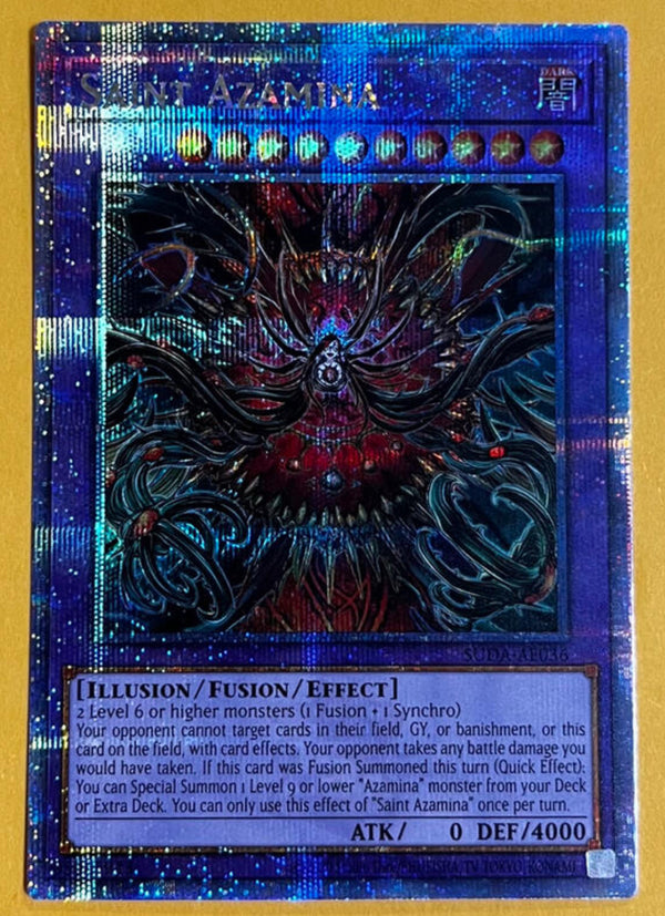 受注発送】アジア英語 泰亜版 聖アザミナ(25thシークレットレア)