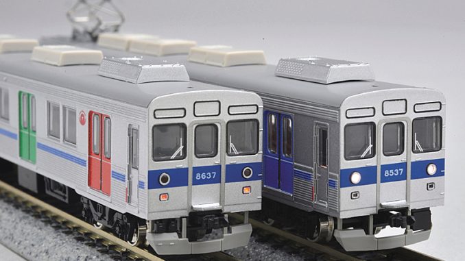 と*ん様 グリーンマックス 50617/50618 東急 8500系 青帯・ドア 東急