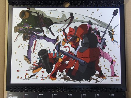 エヴァグッズ No.189～190 スタジオカラーのカレンダー 2014／2015