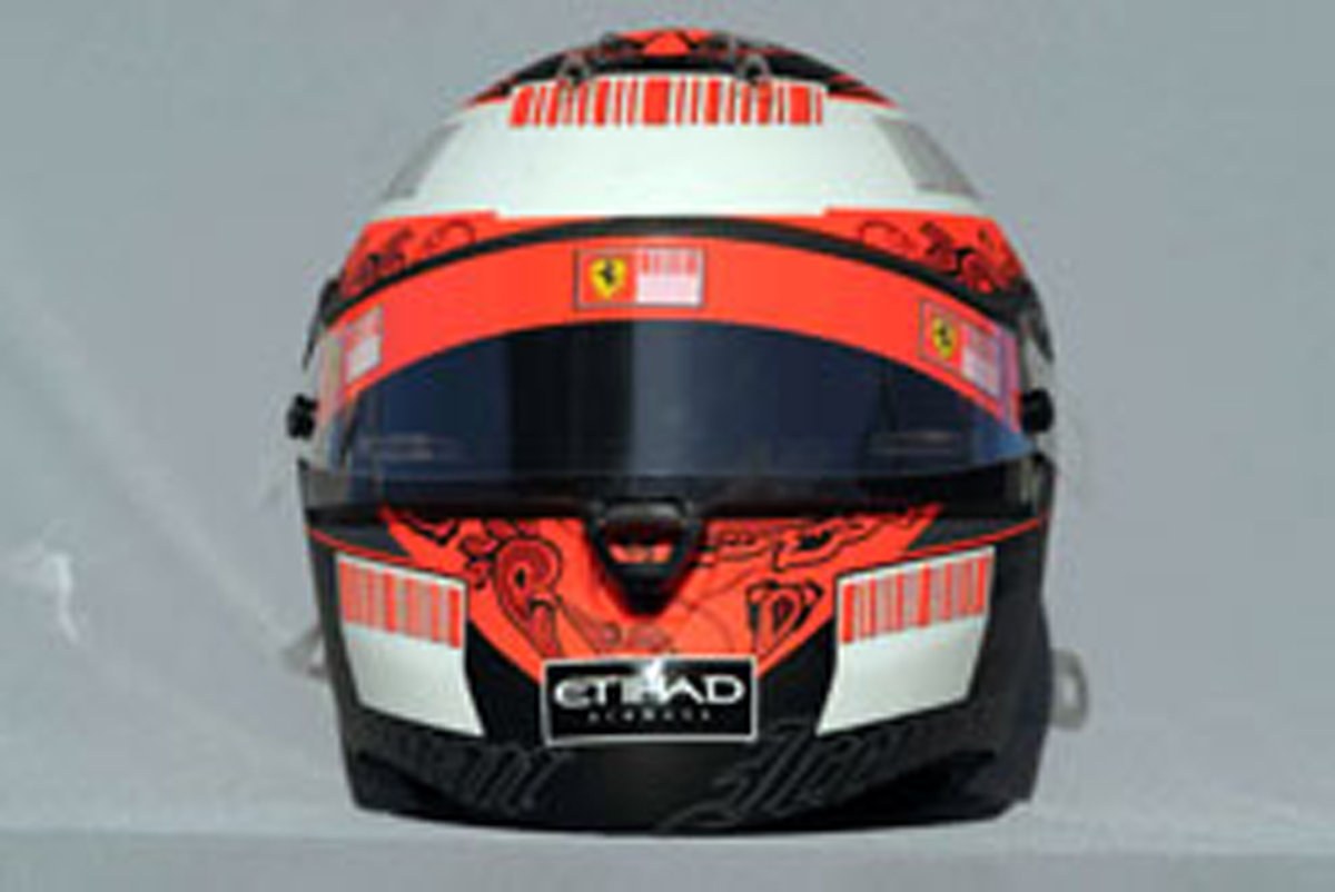 キミ・ライコネン ヘルメット （2008年） 【 F1-Gate .com 】