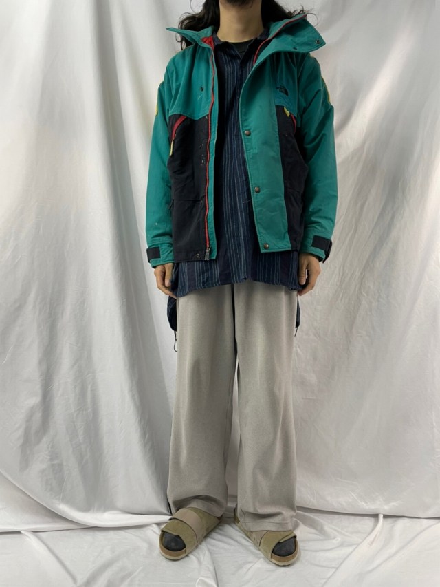 90年代 90s ザノースフェイス ゴアテックス カラーブロック