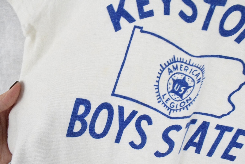 60年代 60s アメリカ製 白 ホワイト カレッジ │ヴィテージ古着屋Feeet