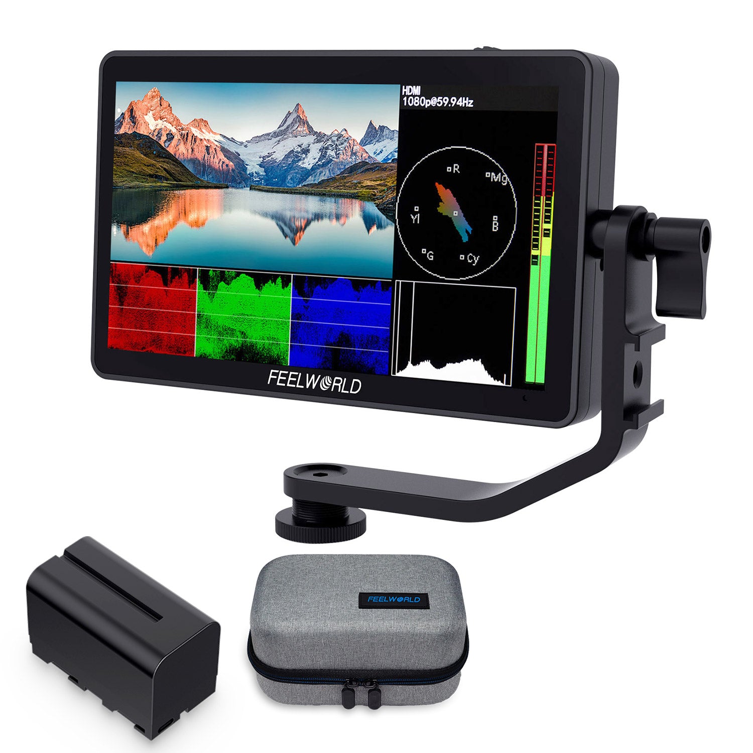 FEELWORLD F6 PLUS 5.5” 3D LUT Touchscreen 4K HDMI Camera Field