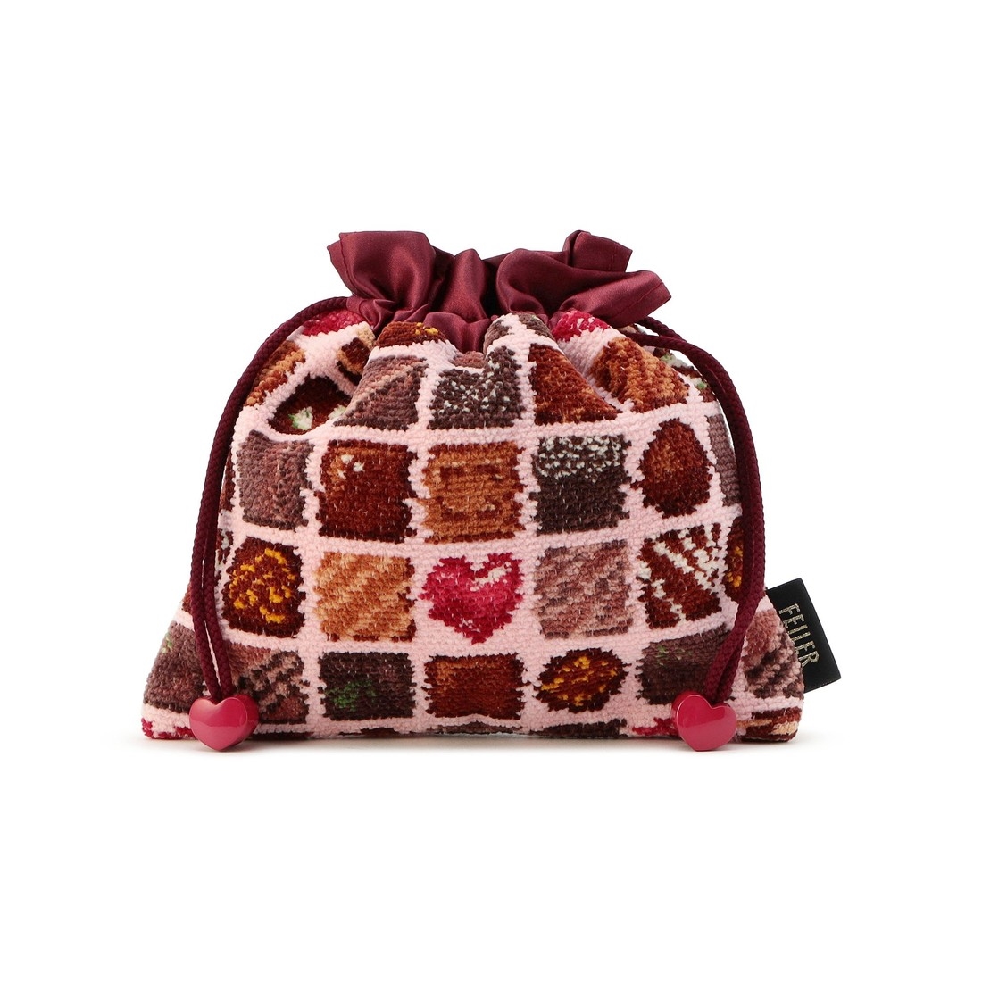 コフレドゥショコラ 巾着 FDC-257061（WEB限定）(ペールピンク