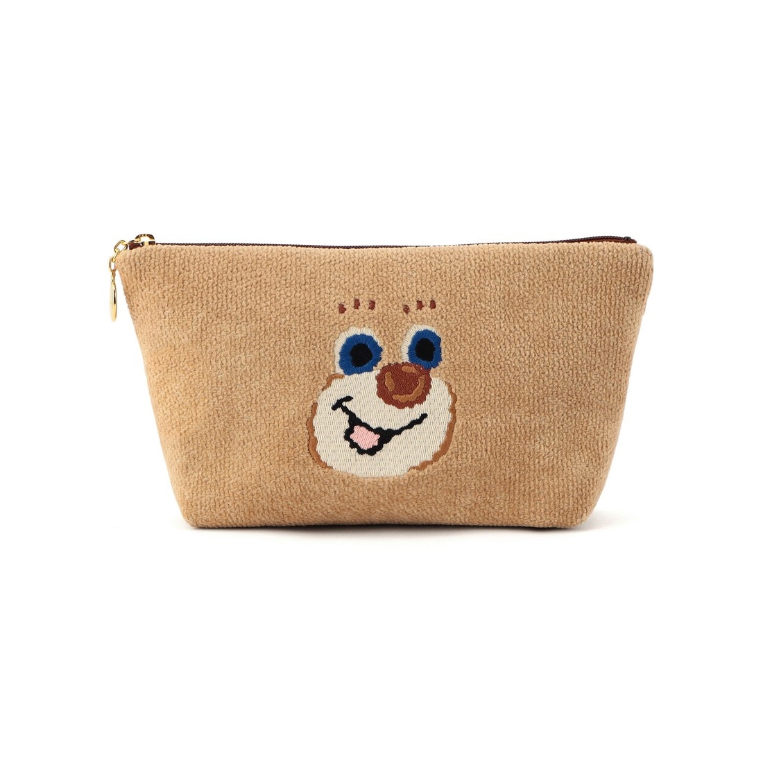 ドアップテディ コスメポーチ L/DUT-243233(ベージュ): LOVERARY BY