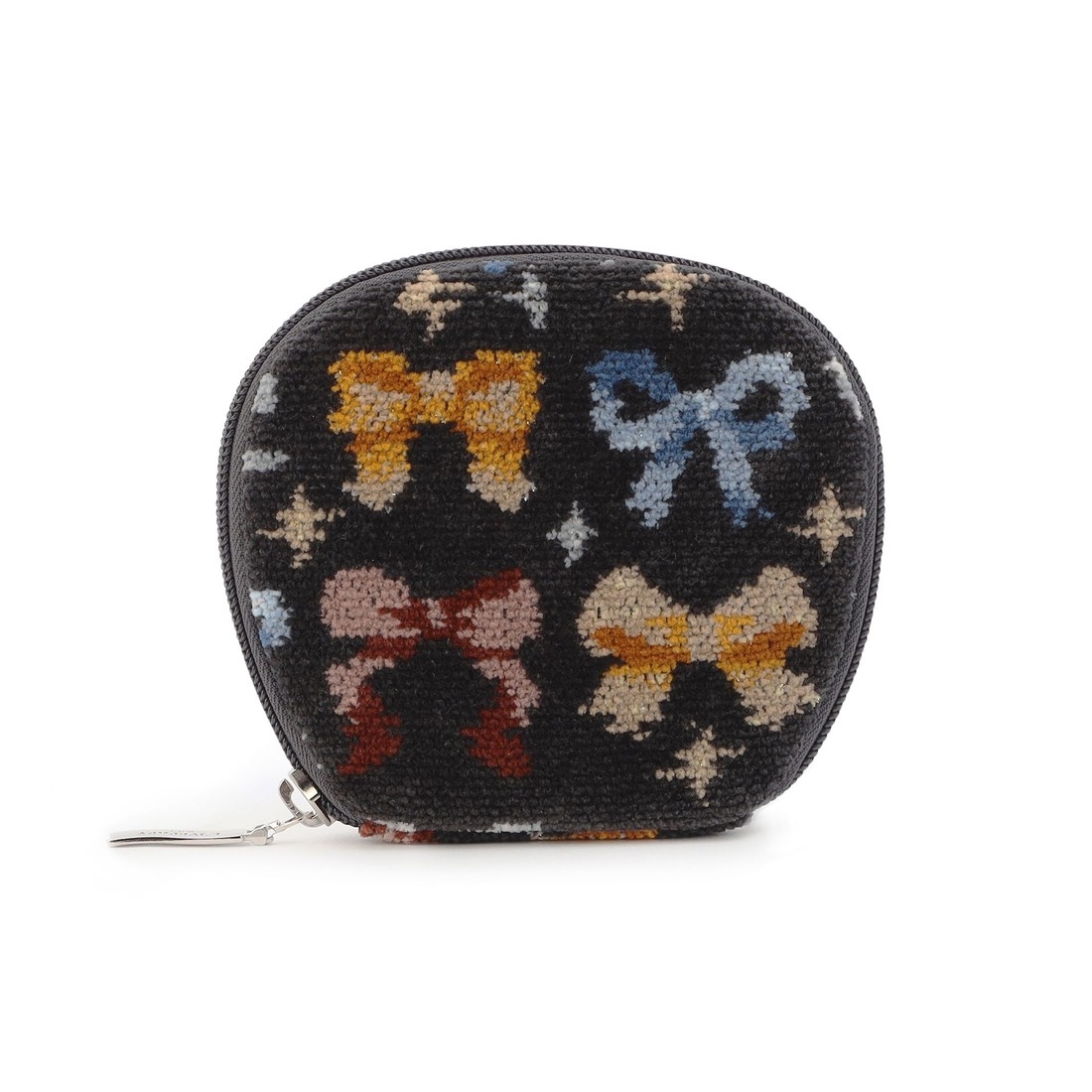 メニーリボンズ アクセサリーポーチ L/MYR-257471(チャコールグレー