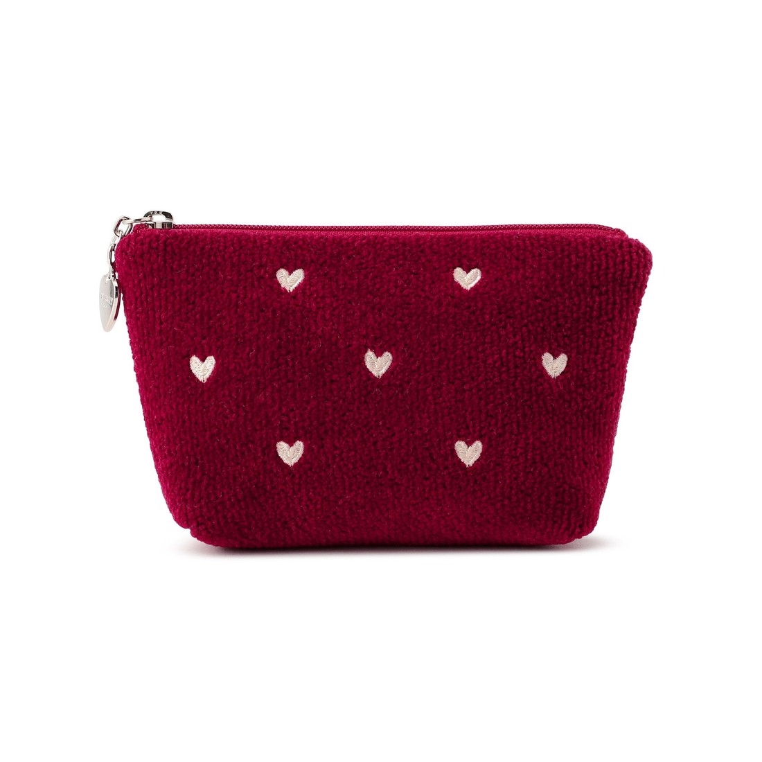 ラブラリーハート 舟型ポーチS L/LRH-243237(ダークレッド): LOVERARY