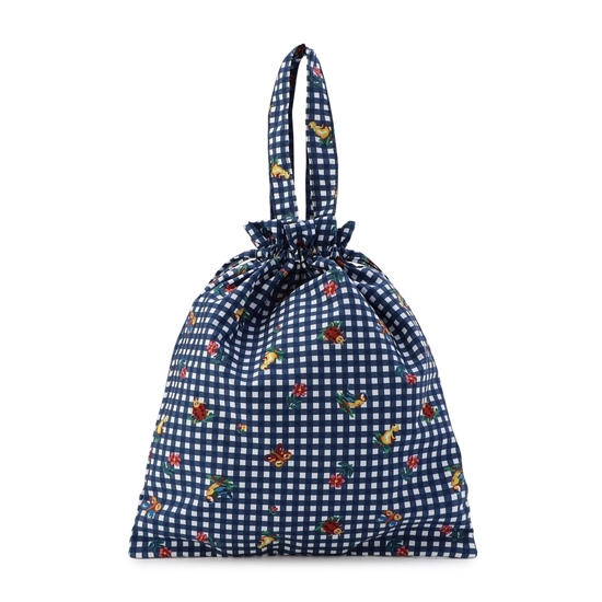 ハイジ 手付き巾着 HE-257047（取扱店舗限定）(ネイビー): FEILER