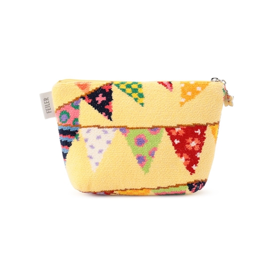 フラッグ ポーチ FLG-260026（WEB限定）(ペールイエロー): FEILER