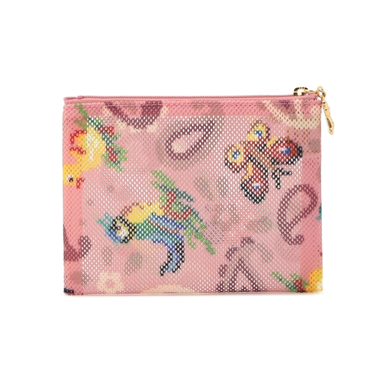 ハイジペイズリー メッシュポーチS HPY-257011(ピンク): FEILER