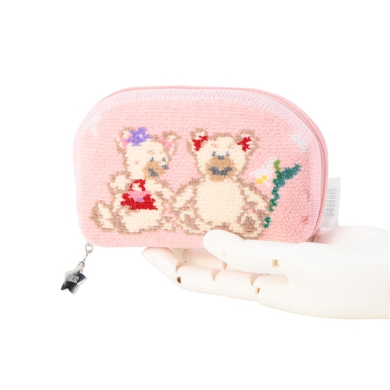 リーベ＆リリア ポーチ LDL-221074(ペールピンク): FEILER｜フェイラー