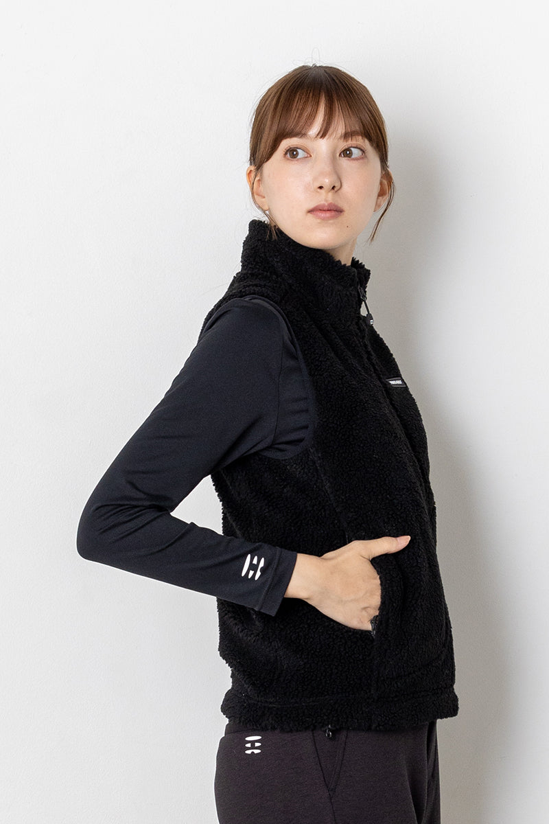 FULL ZIP BOA VEST WOMEN – FIDES