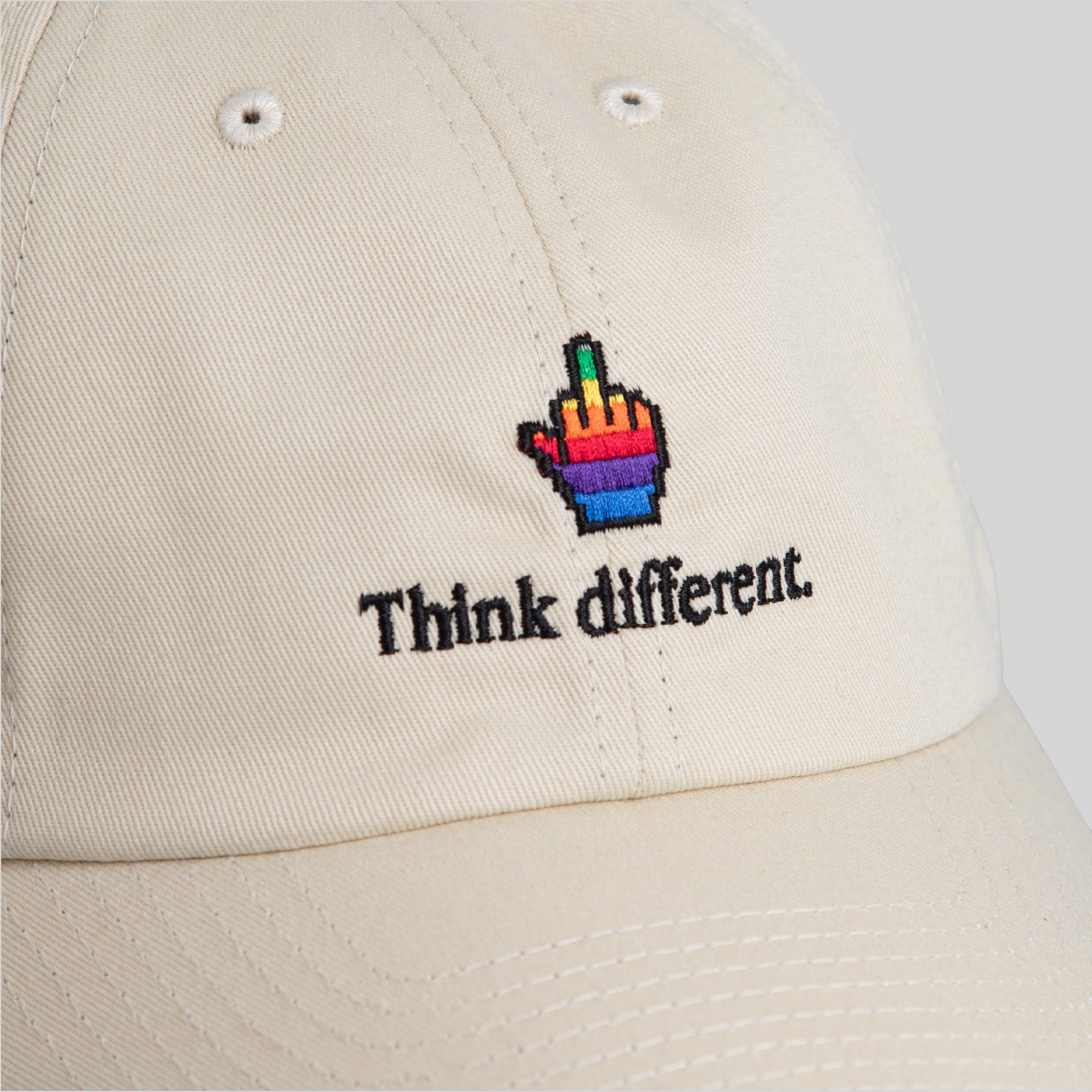 THINK DIFFERENT SAND RELAXED FIT HAT