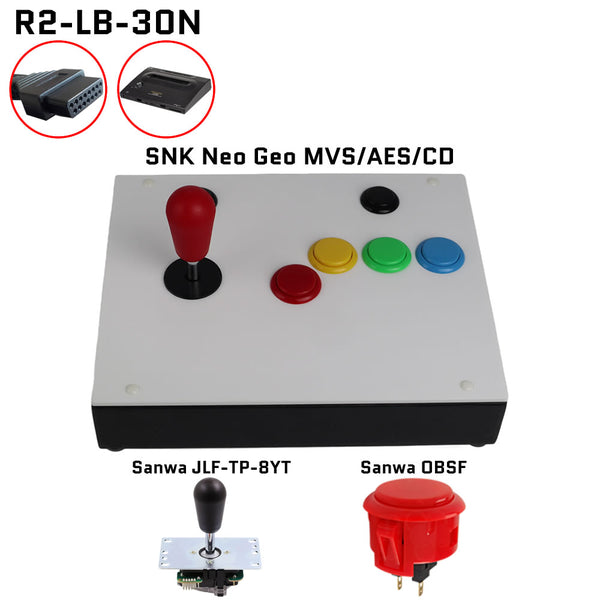 FightBox R2 Arcade Fight Stick Game Controller for SNK Neo Geo MVS